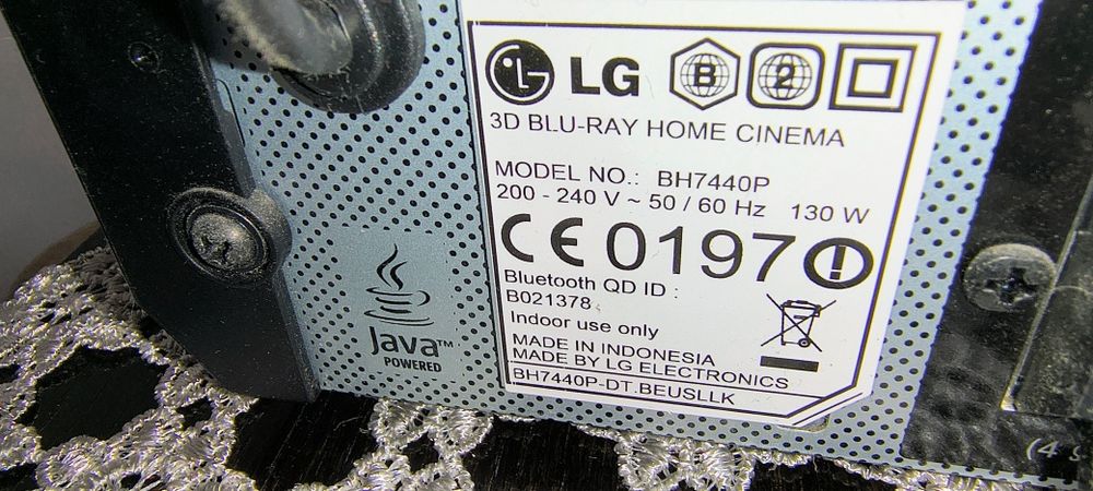 Kino domowe LG 1200wat