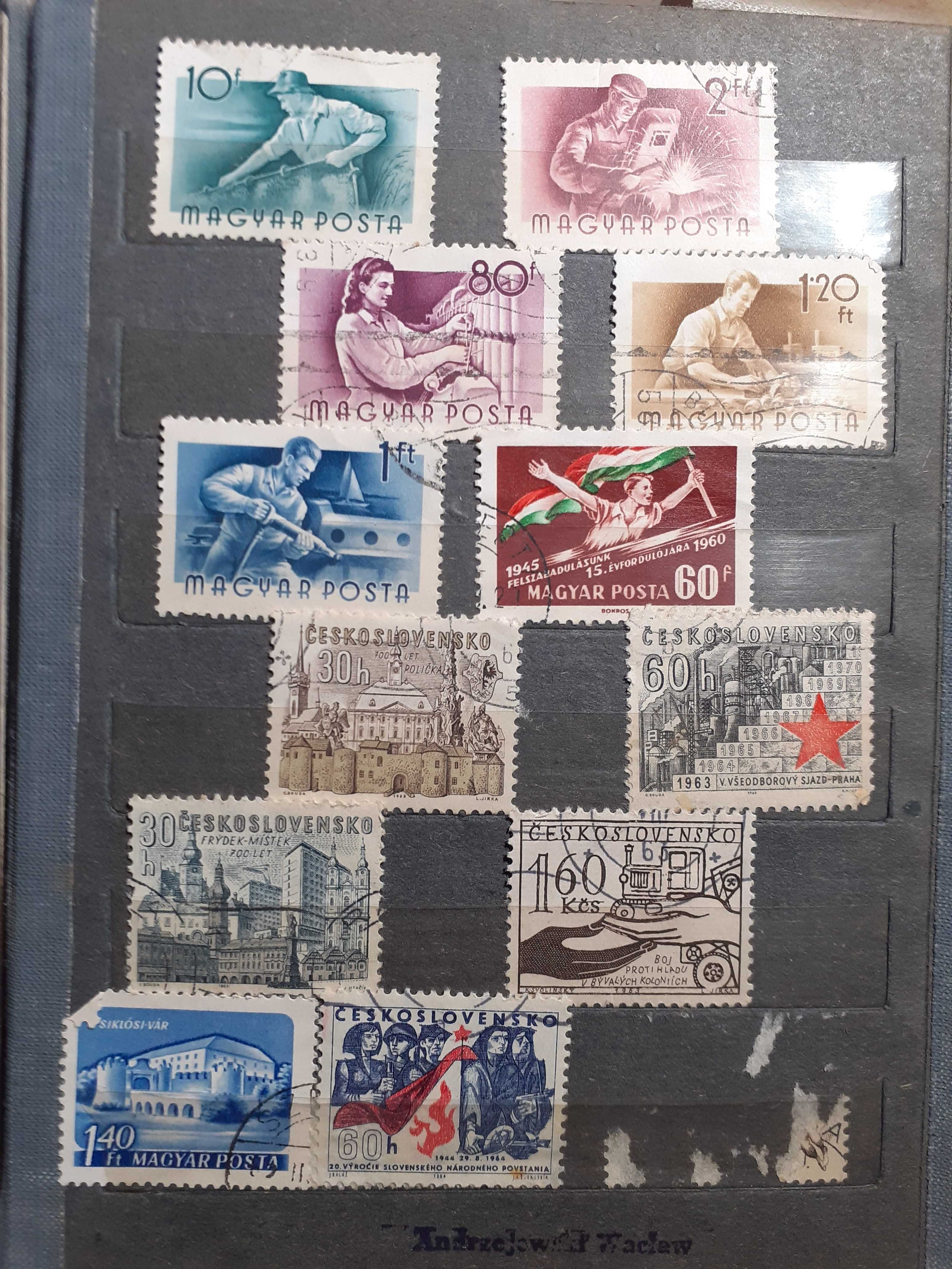 Stare znaczki Polskie i zagraniczne