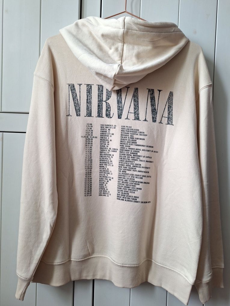 Bluza H&M Nirvana r.S/M (oversize, nowa))