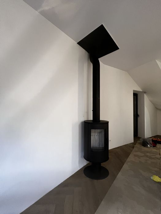 Монтаж камінів і димоходів гільзування димоходів