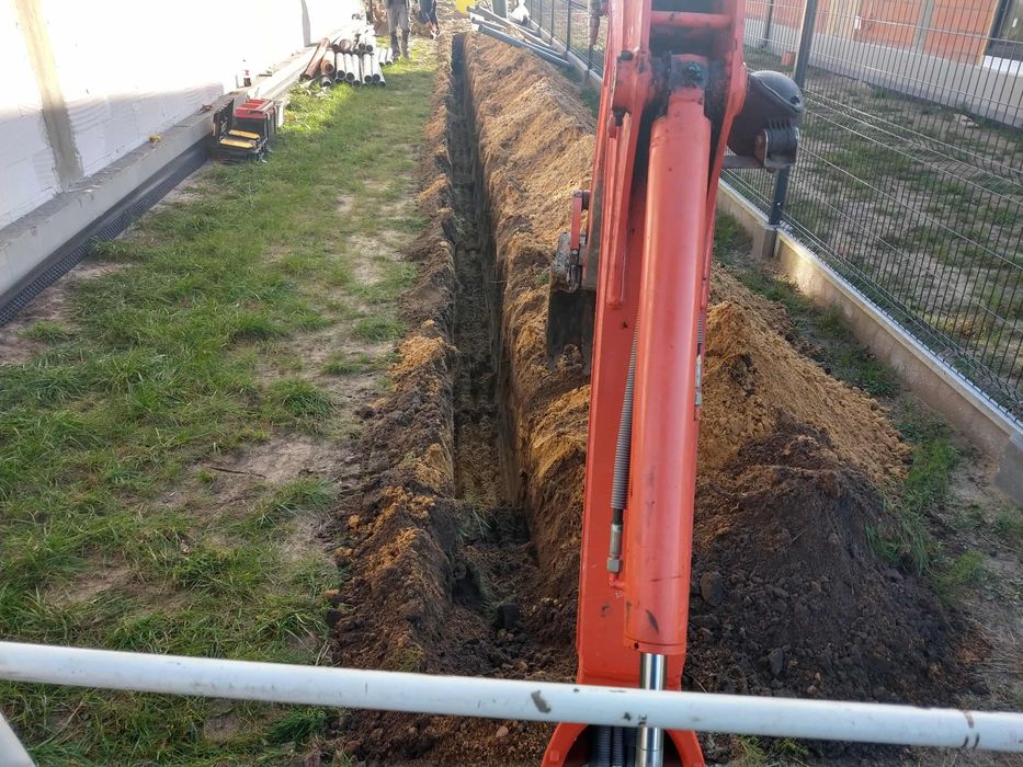 Usługi koparką, wywrotka, piach, ziemia, torf,