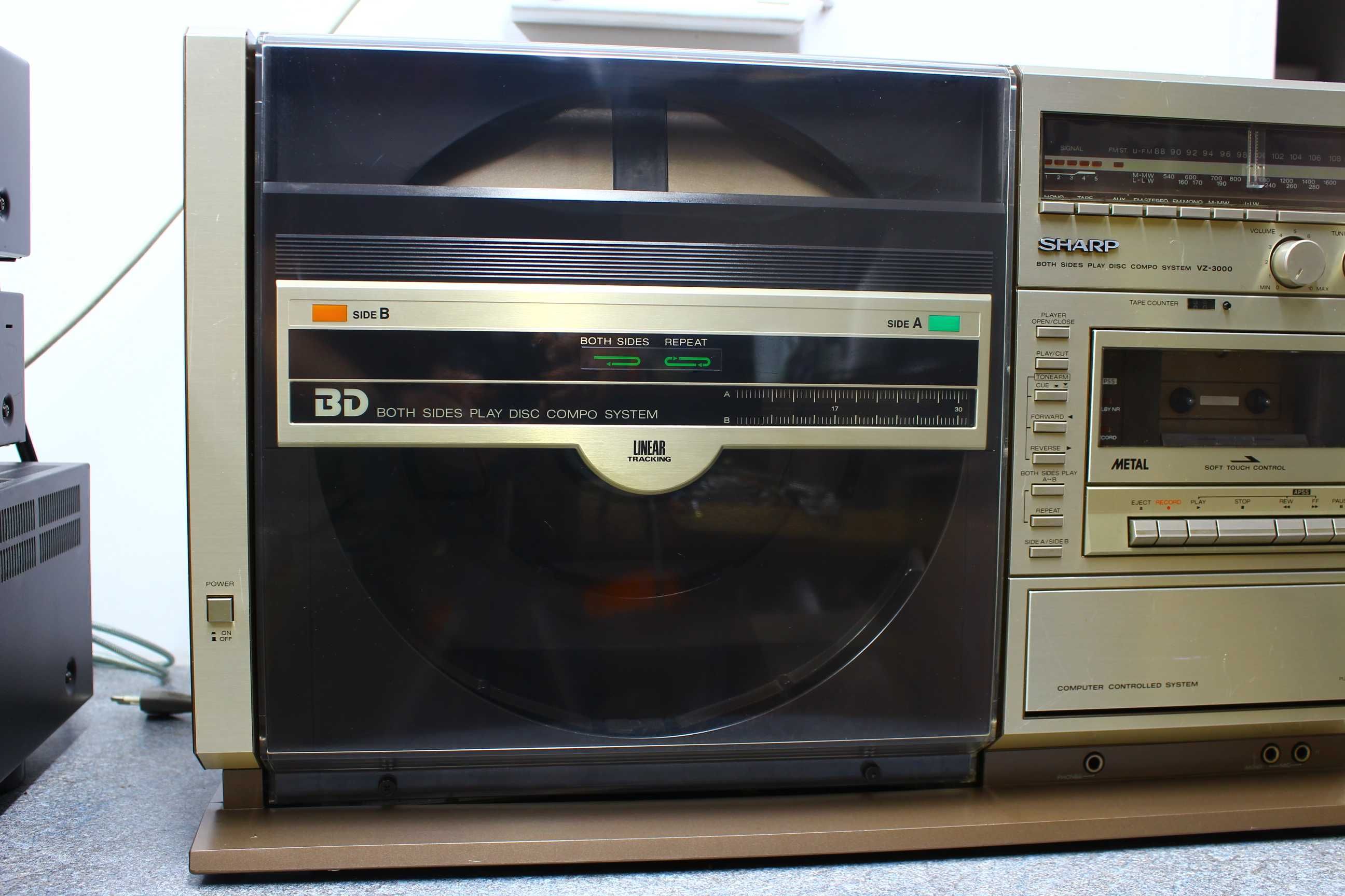 Wieża / Gramofon Sharp VZ-3000 Pionowy * Linearny