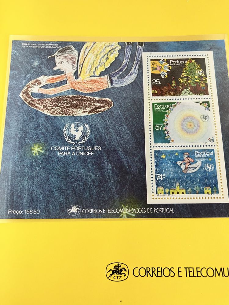 Livro Natal  Edição 1987 Correios e Telecomunicações