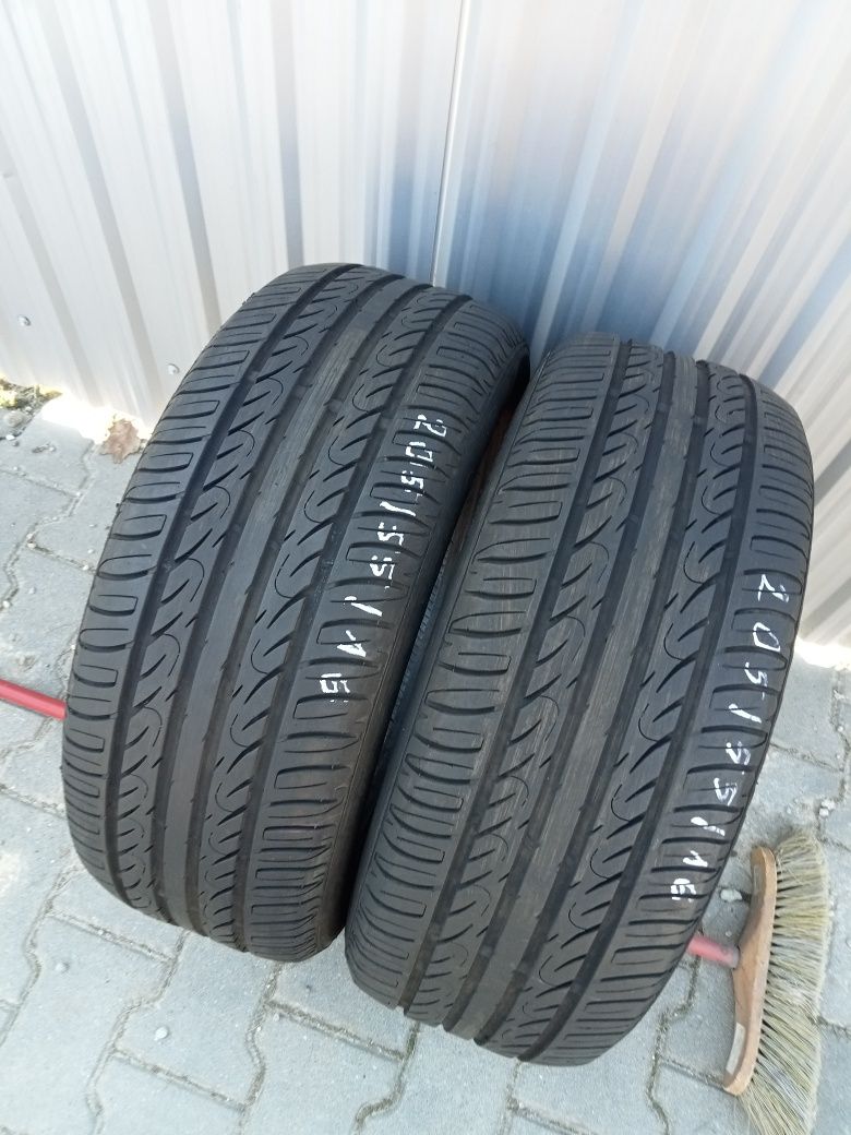 2x Opony Używane 205/55R16 Letnie Firestone