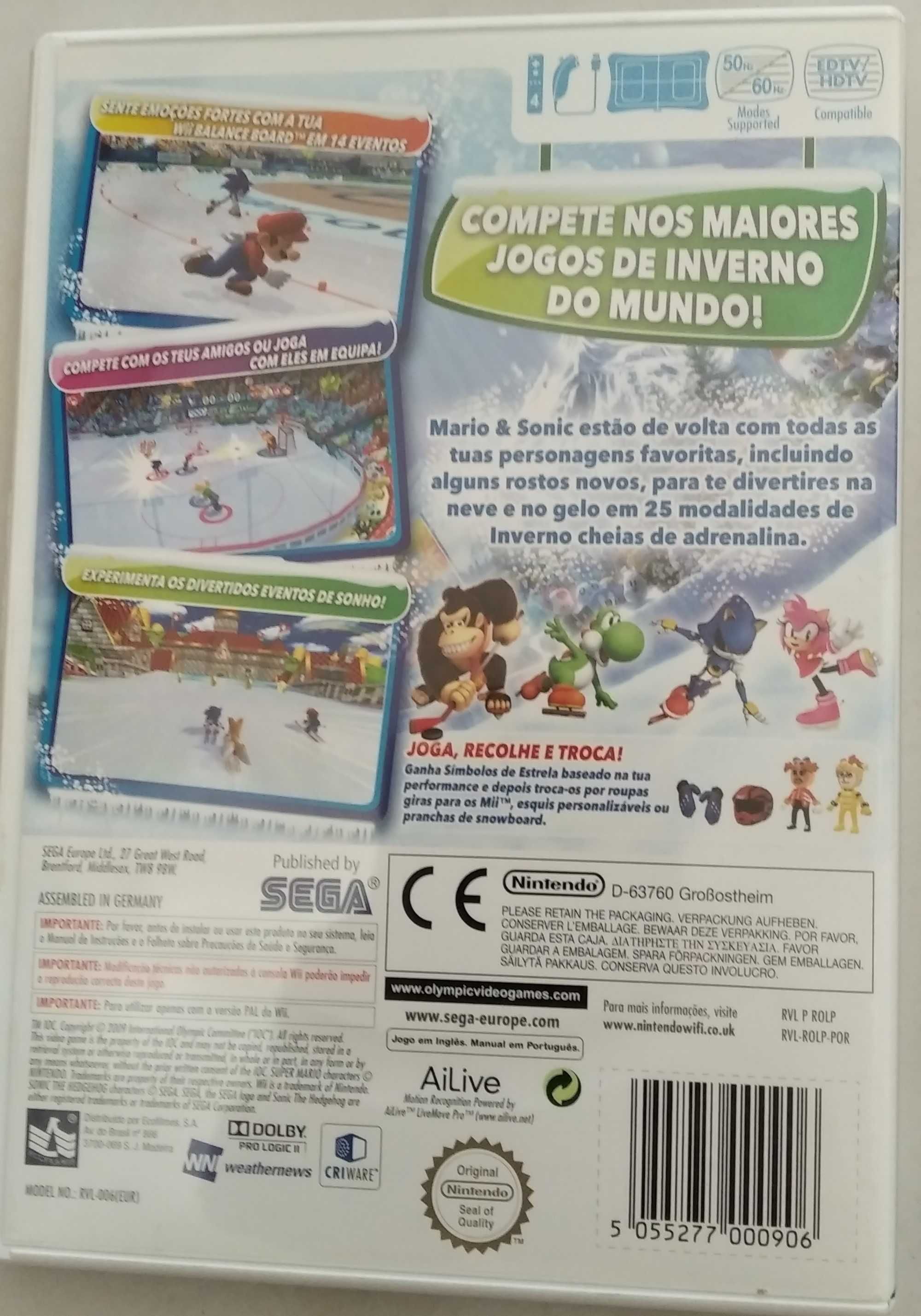 Jogo Nintendo DS Meu Diário Secreto Jogos olímpicos de Inverno Fifa10