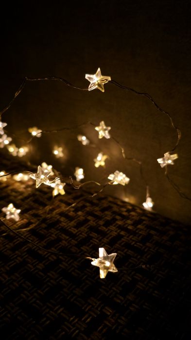 5 м зірочки , гірлянда  на ялинку , вогники, декоративна прикраса