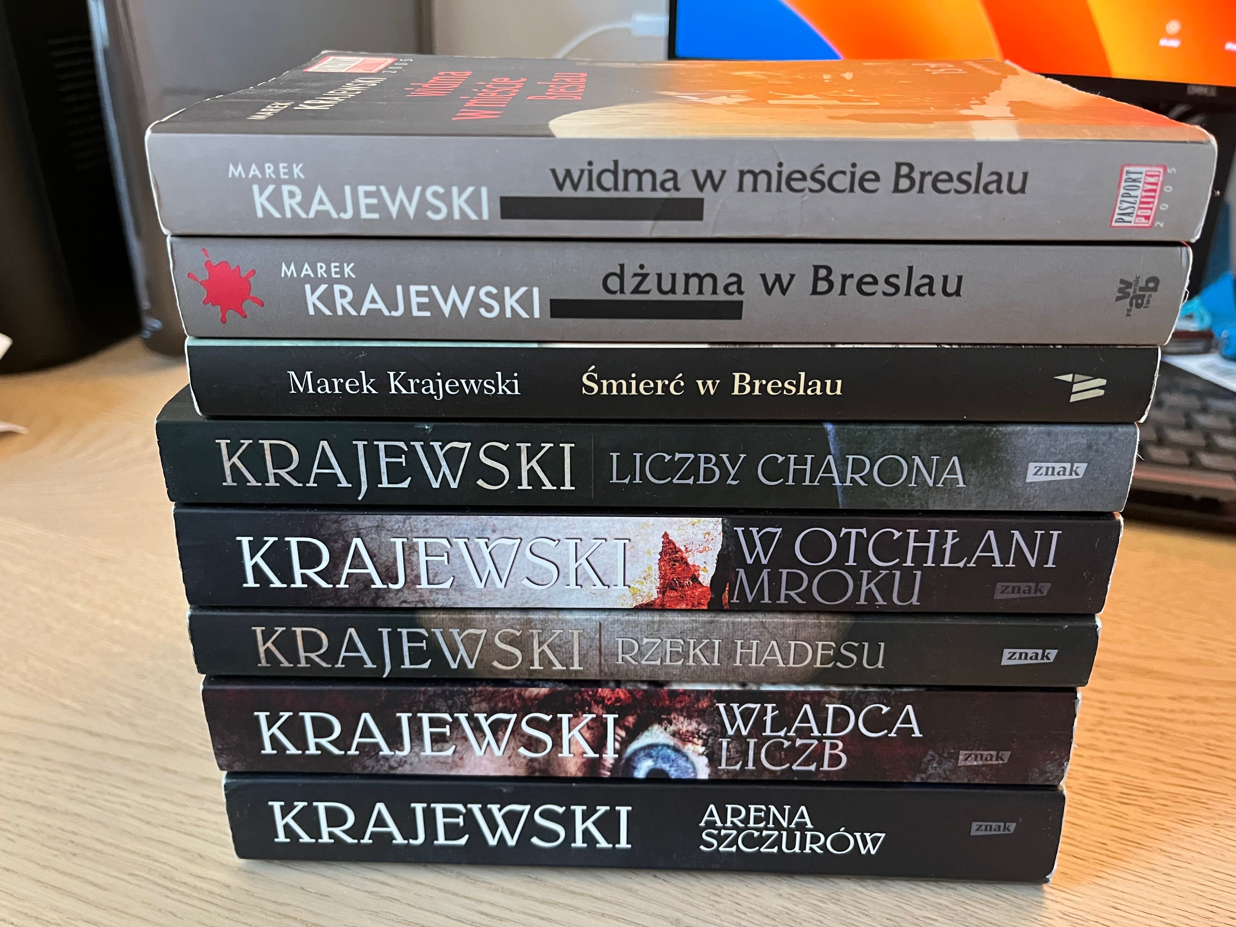 Zestaw książek Marka Krajewskiego