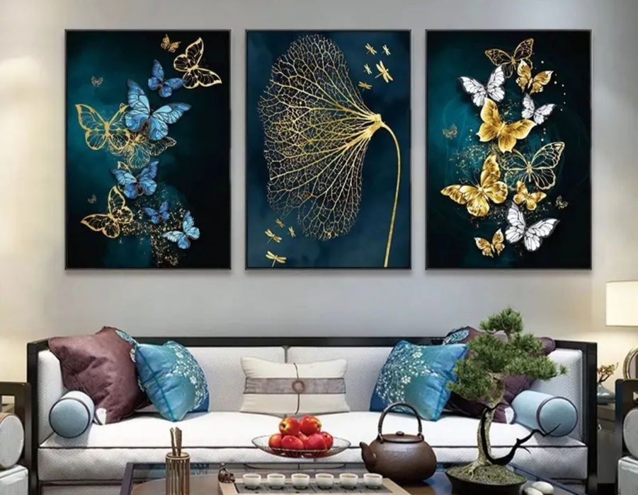 Obrazy tryptyk 3 szt