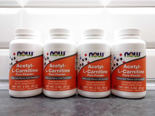 Now Foods, Acetyl-L-Carnitine (85г, порошок), l-карнитин жиросжигатель