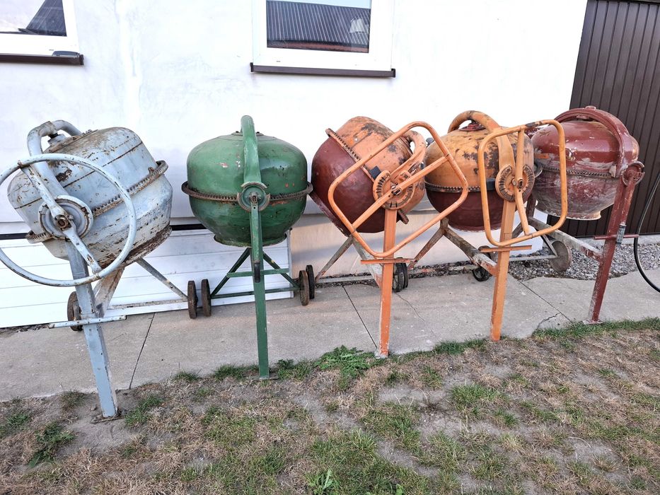 Betoniarka lescha Sprawna w 100% Betoniarki lescha