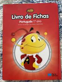 Livro fichas português 1 ano