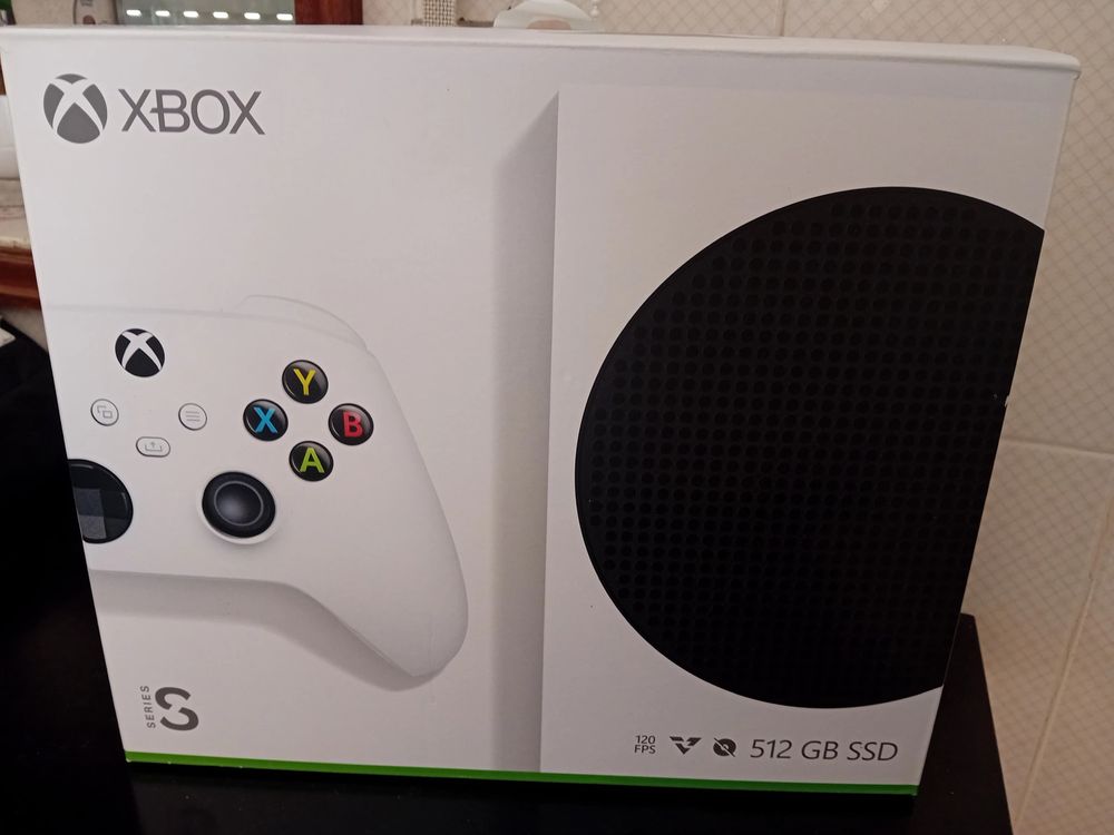 X box serie S 512gb nova