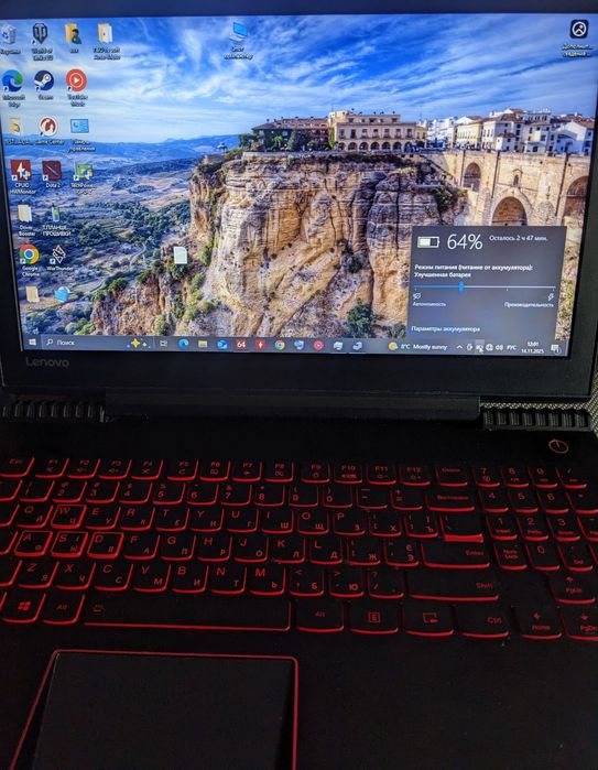 Lenovo legion i7/ddr16/ssd250vs500/RX560.4gb