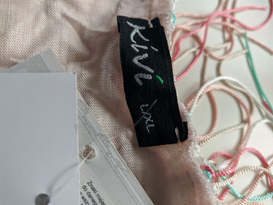 NOWA bluzka z frędzlami baskinka  Kivi Lola r. L / XL