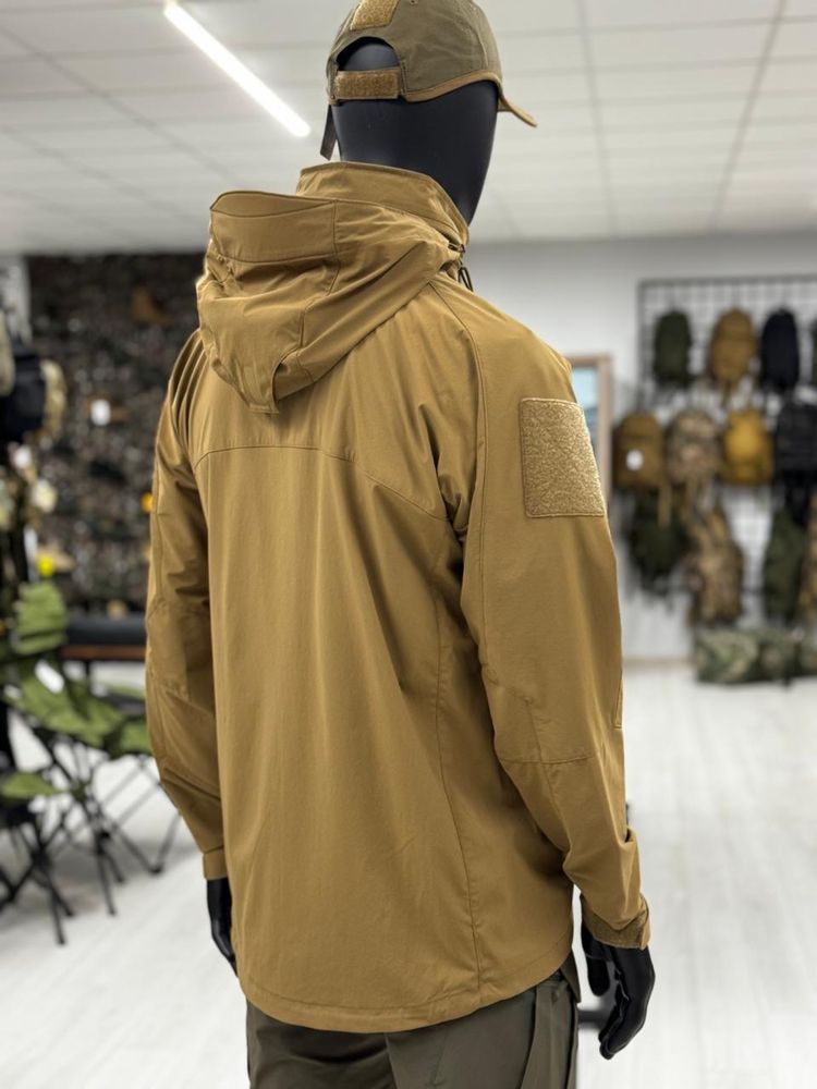 Куртка Helikon Trooper StormStretch Softshell MK2 - Taiga Green Coyote