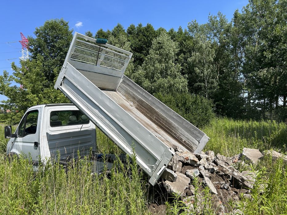 Piach ziemia kruszywo gruz