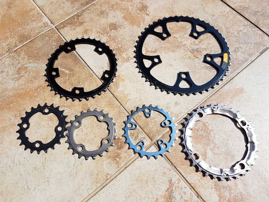 koronki, TARCZE korby Shimano deore XT, Shimano XTR !!!