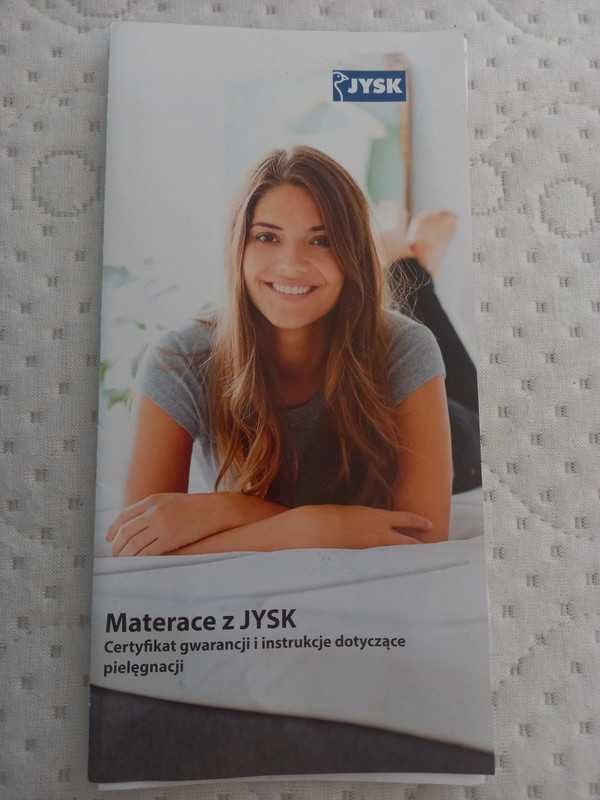 Materac 90x200 JYSK Gold s25 silver