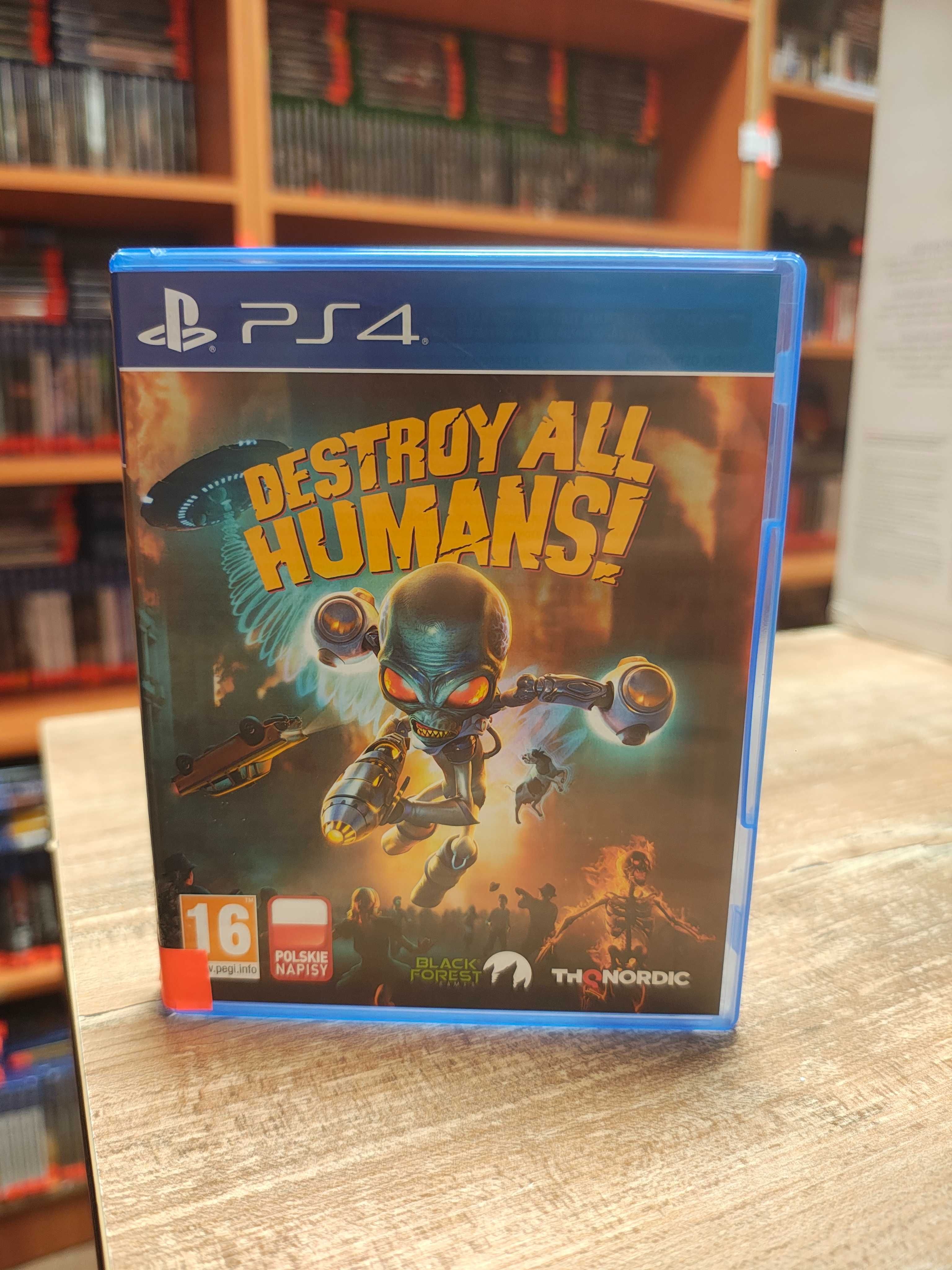 Destroy All Humans! Sony PlayStation 4 (PS4) PS5 Sklep Wysyłka Wymiana