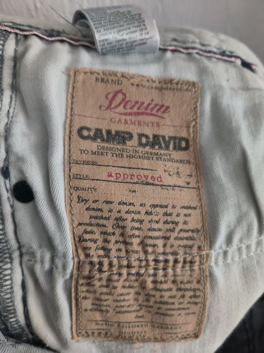 Męskie jeansy Camp David Classic Fit W32 L32