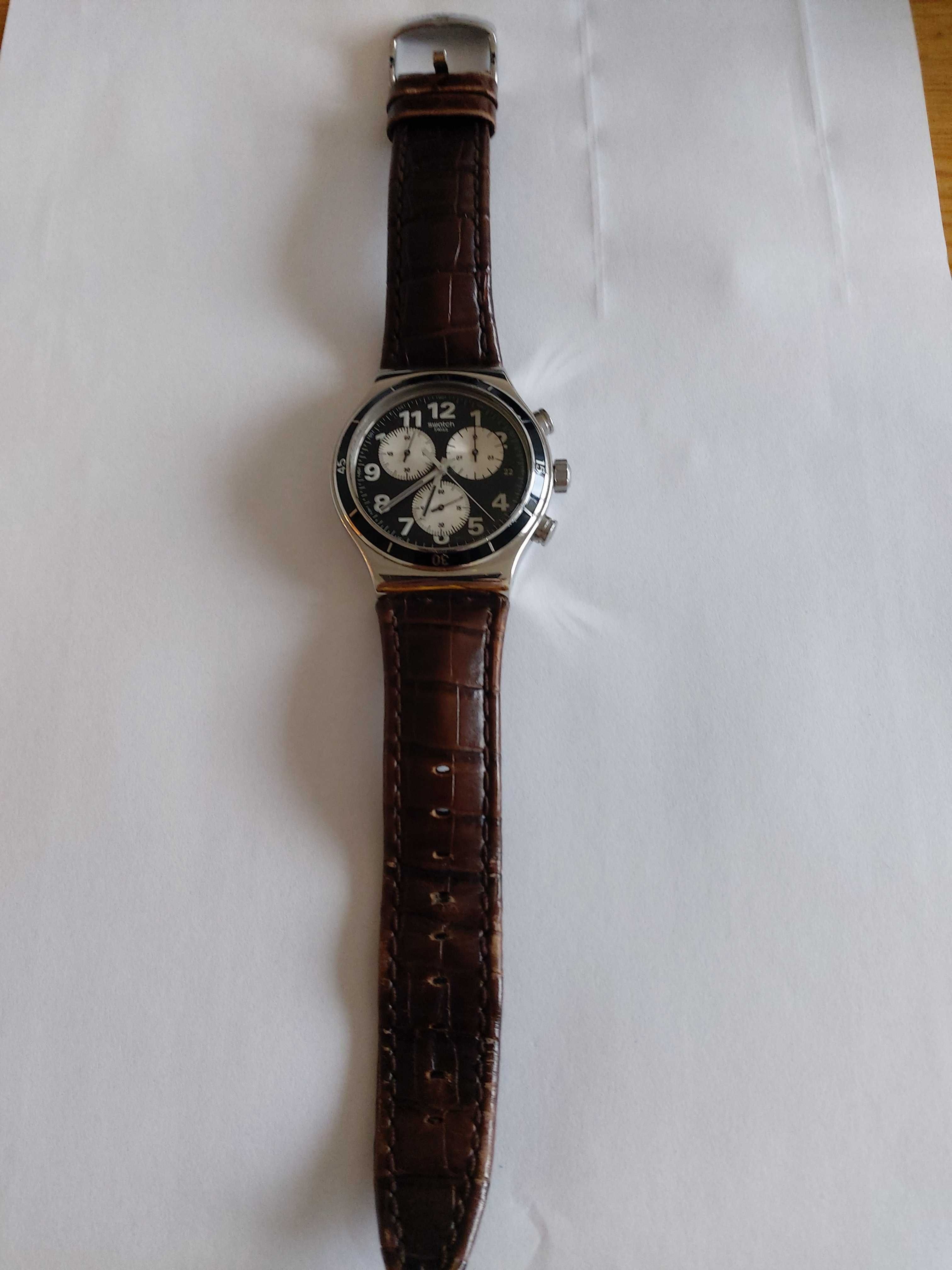 Swatch Irony Chrono - Reversed Panda Dial. Stan BD