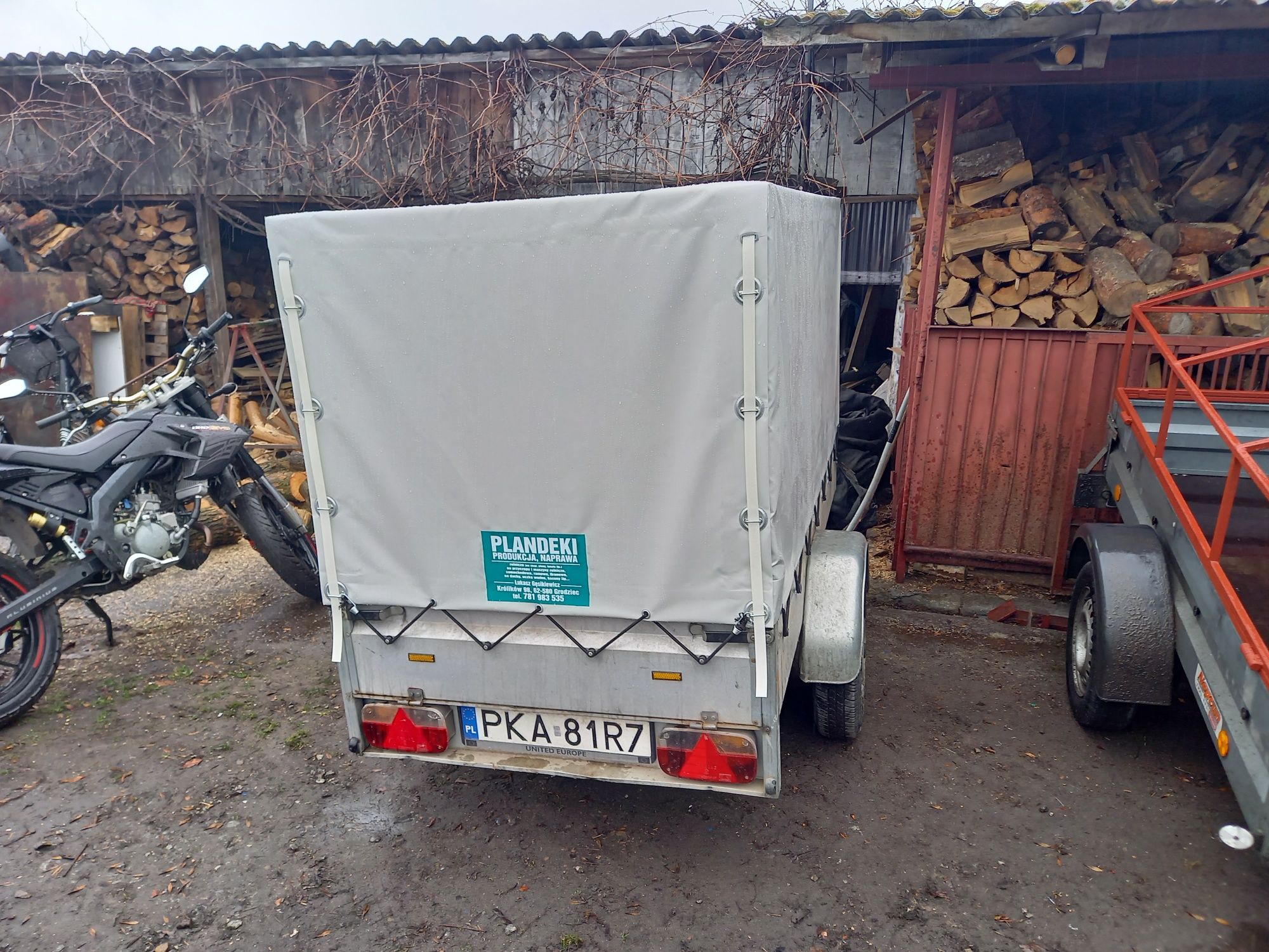 Plandeka na hl, brandys, krone, plandeki