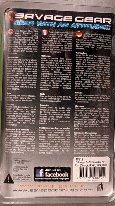 SAVAGE GEAR Magic Softlure Kit marker