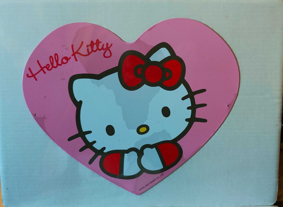 Hello Kitty - Placa em Metal  (8 desenhos - 10€ cada se quiser todas)