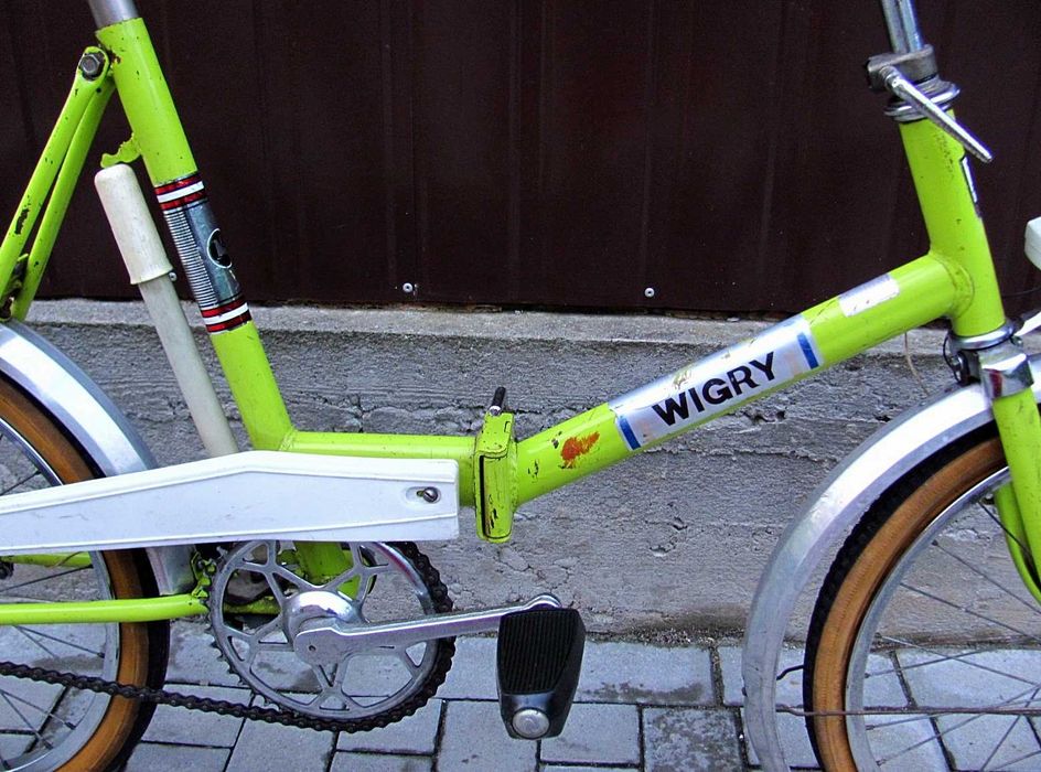 Rower SKŁADAK ROMET WIGRY 1 - TEN NAJSTARSZY - 1974 rok - Oryginał