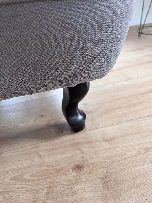 Fotel Uszak Duży Wygodny Premium