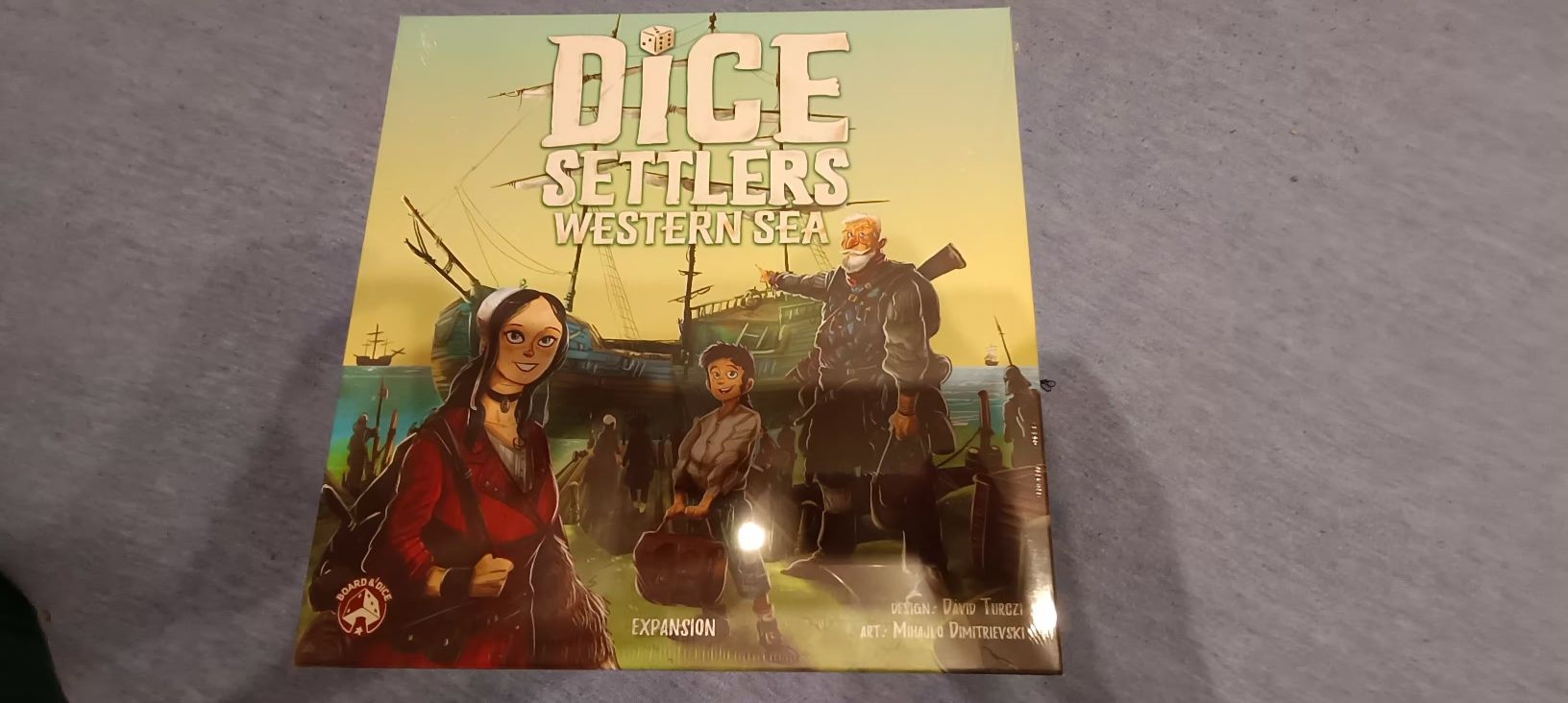 Dice Settlers - dodatek Western sea NOWY