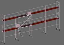 Rusztowanie pletak SP 70 78m2
