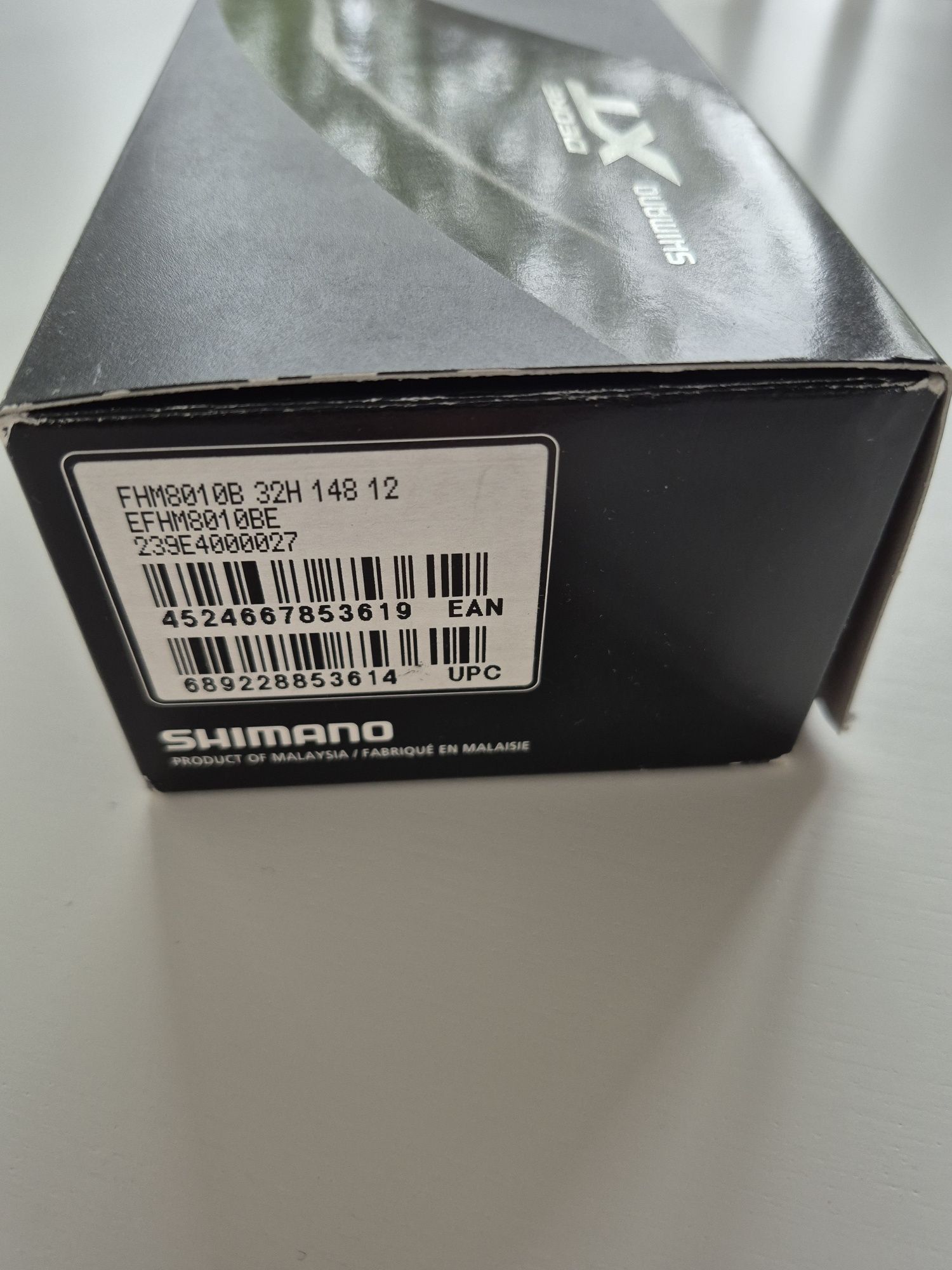 Piasta Shimano Deore XT 148mm 32 otwory bębenek Shimano HG