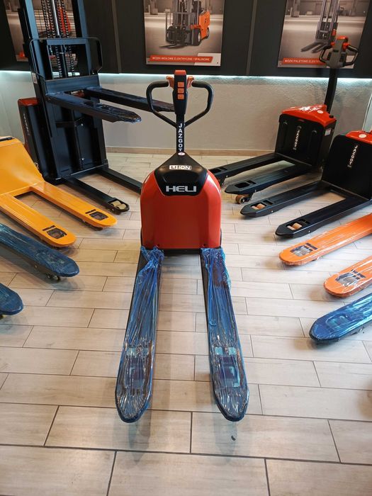Nowy paleciak elektryczny HELI CBD20J-Li3 | Udźwig 2000 kg |Widły 1150