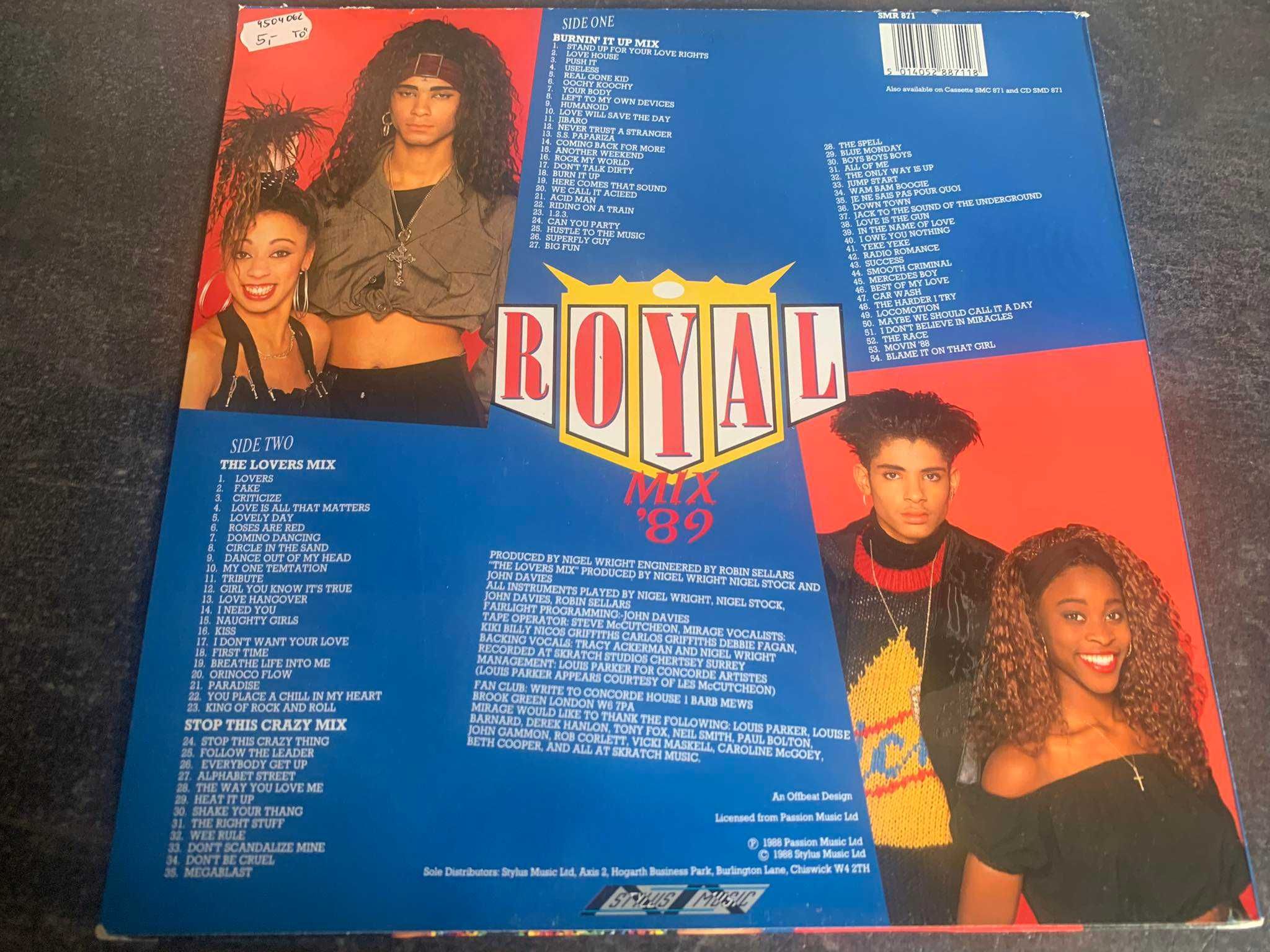 Mirage - Royal Mix'89 - Winyl - stan EX!