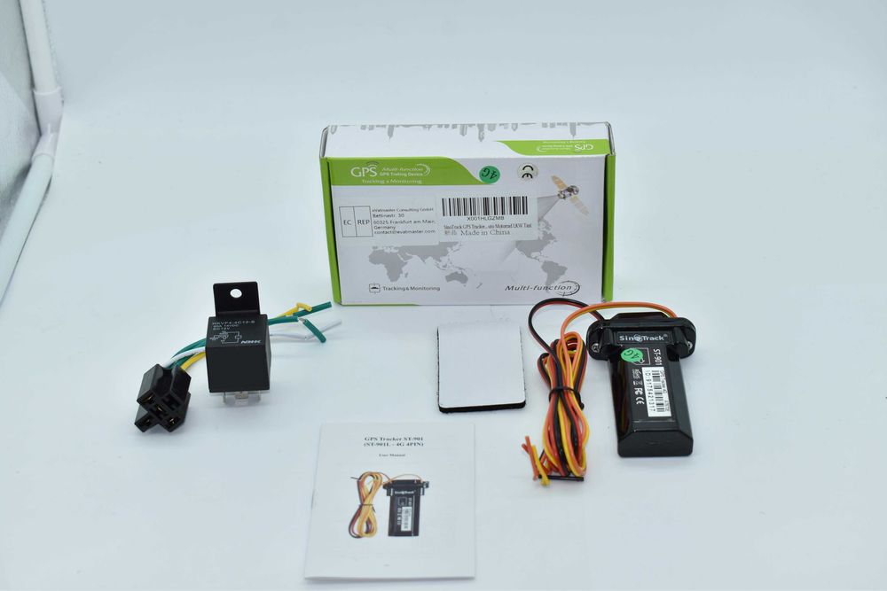 GPS Rastreador Moto Trotinete ST-901 - Com relé -