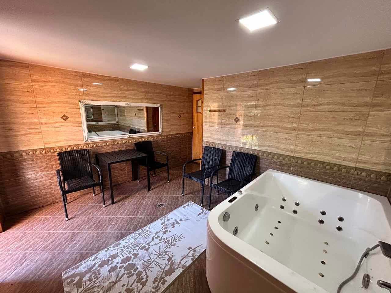 Piękny Dom Wakacyjny Sauna Basen Jacuzzi Widoki Góry Grill Ognisko