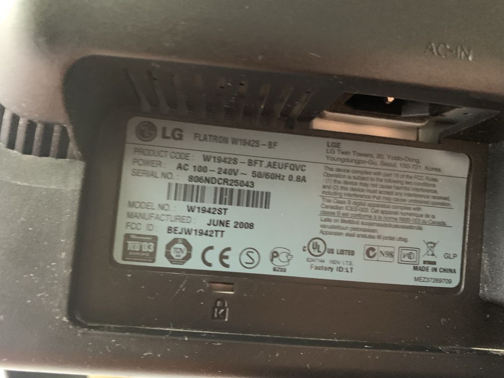 Monitor LG Flatron 75hz