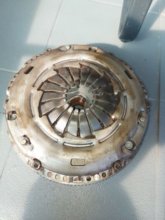 Демферний маховик, корзина і диск щеплення LUK на фольксваген лт35 2.5