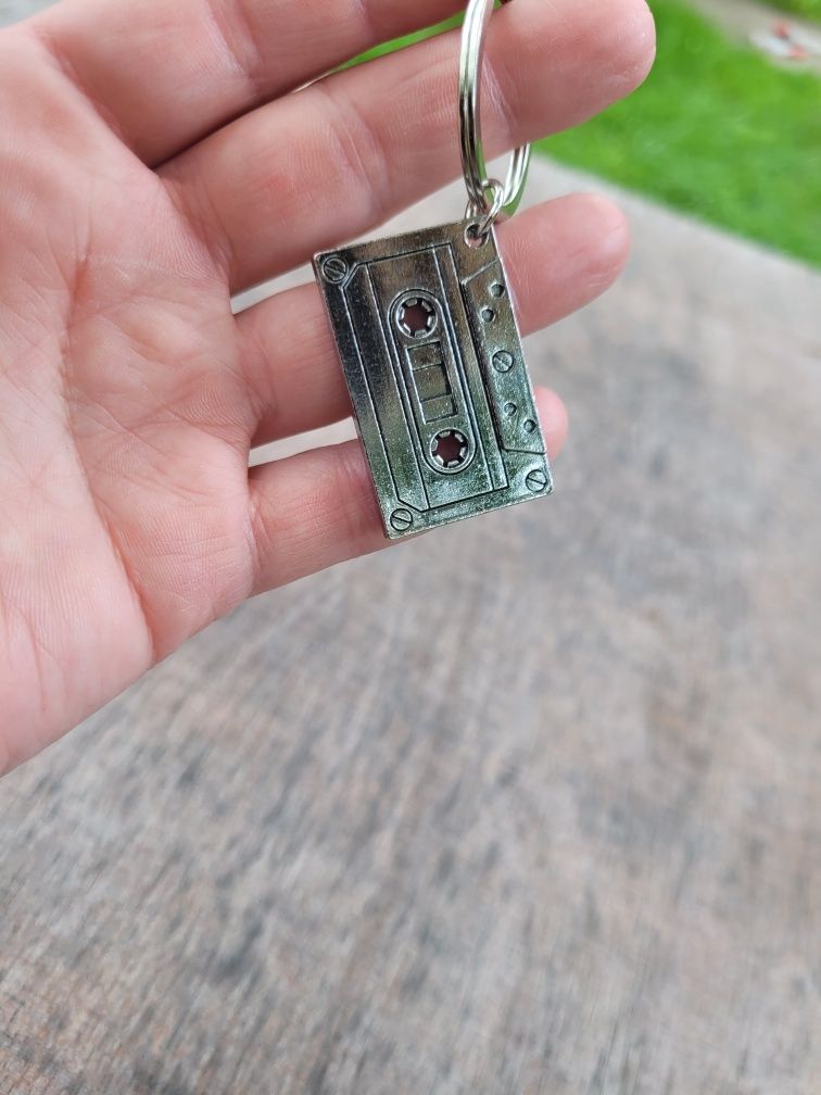 Brelok kaseta magnetofonowa