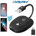 Bezprzewodowy Android Auto Adapter  Carplay Iphone  Wifi Bt Niezawodny