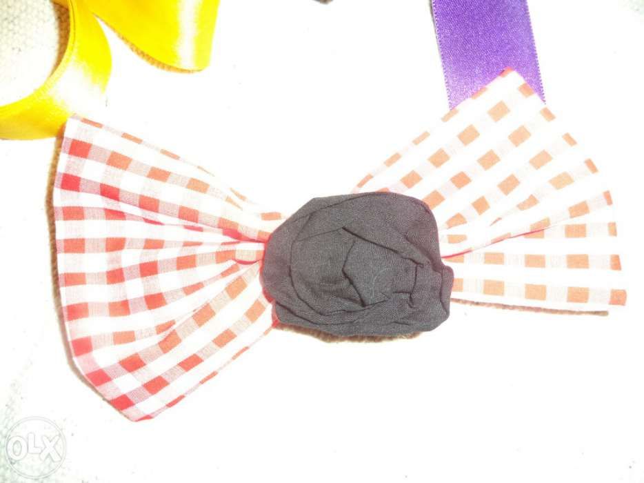 Conjunto de lacinho e fitas de cetim para costura