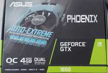 Karta graficzna Asus nVidia Geforce GTX 1650 Phoenix 4GB OC GDDR5 GPU