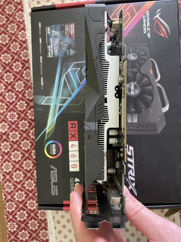 Відеокарта Asus RX 460 4 Gb strix gaming