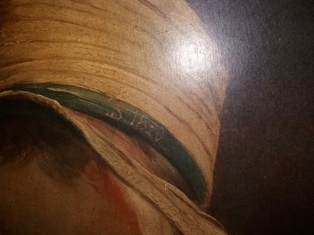 Pintura The Torn Hat - O Chapéu Rasgado - Thomas Sully 1820