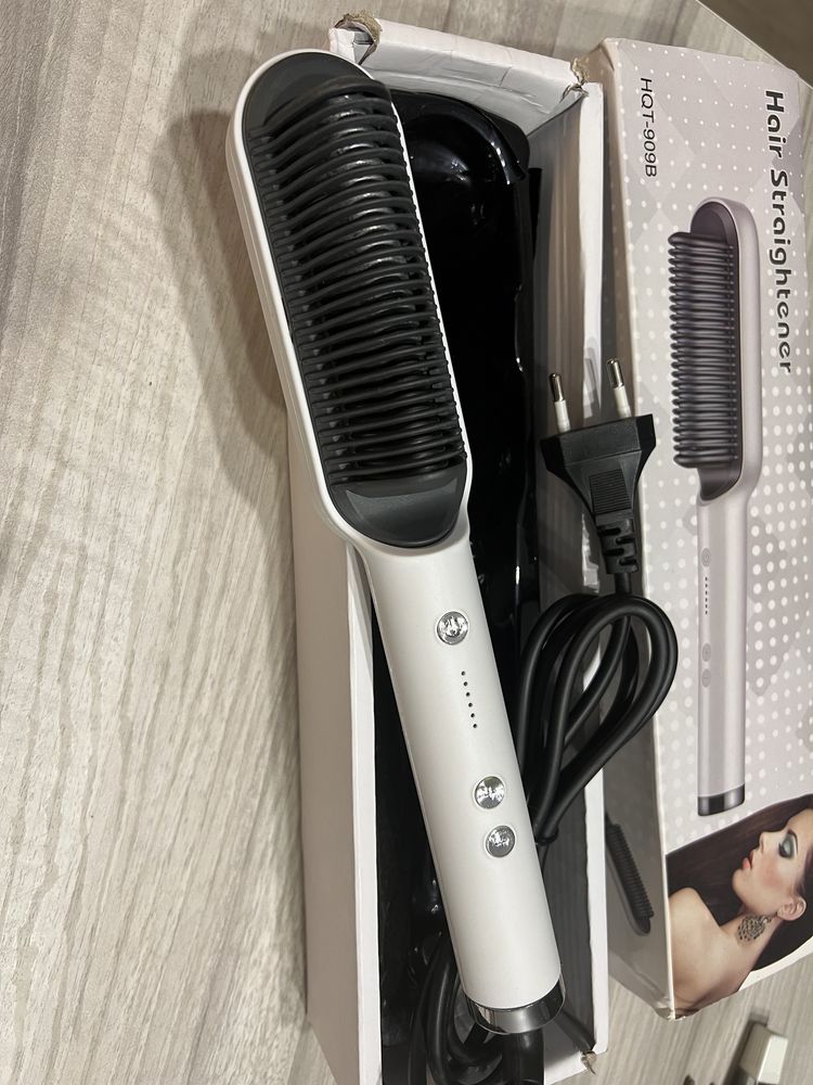 Расческа выпрямитель для волос Hair Straightener HQT-909B