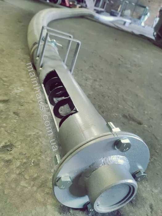 навантажувач зерна гнучкий шнек гибкий погрузчик спіраль 69мм рукав 90