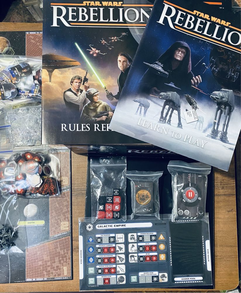 Star Wars Rebellion настольна гра