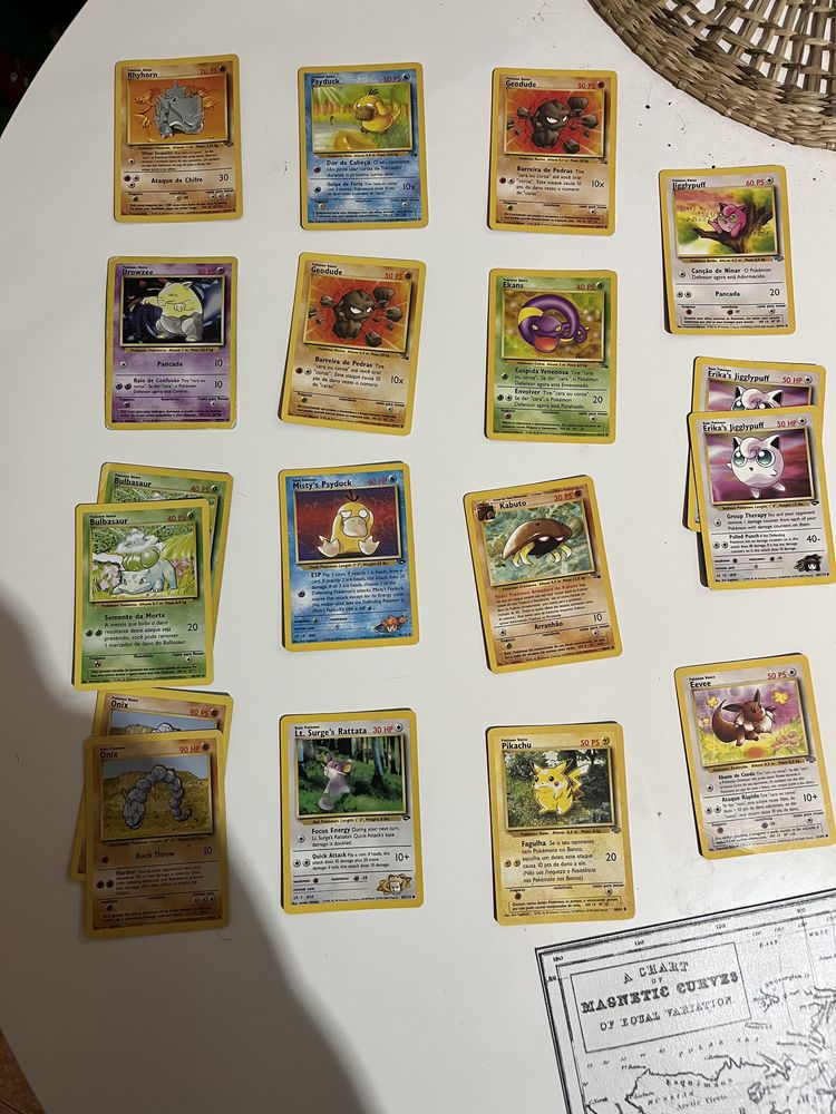 Cartas pokemon 1999