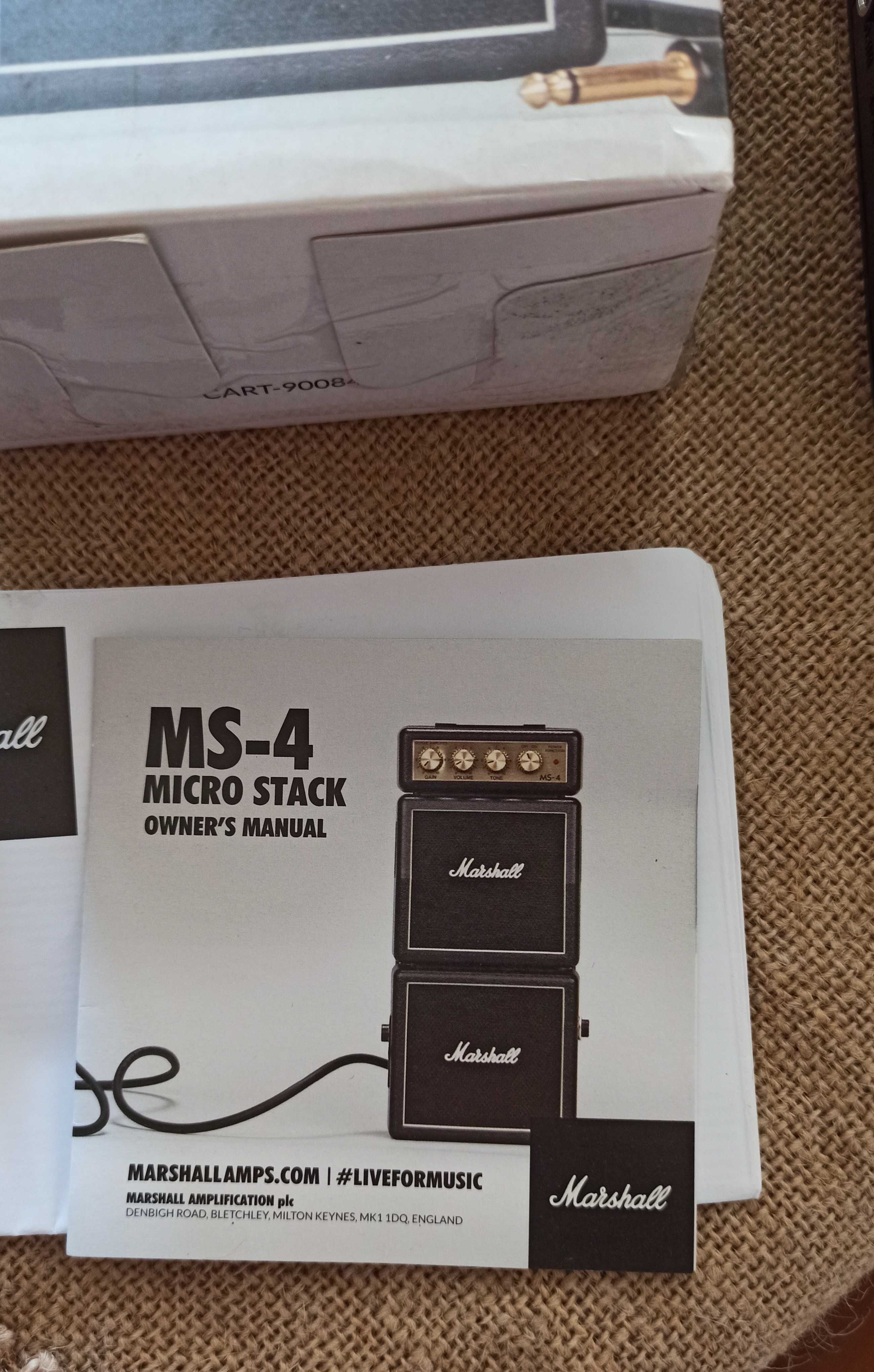 Marshall MS-4 micro stack black